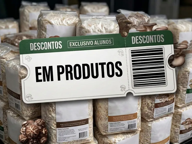 Desconto exclusivo em substratos para alunos