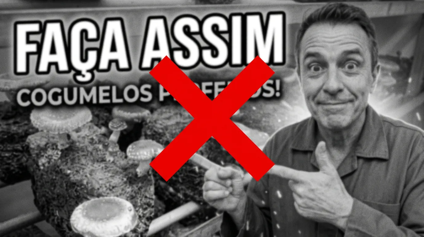 Dicas controversas sobre cogumelos no YouTube